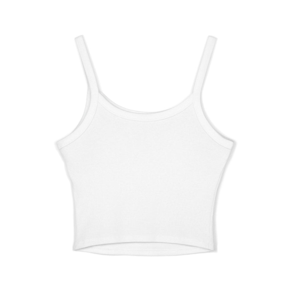 San Chill Lae Spaghetti Tank Top - White