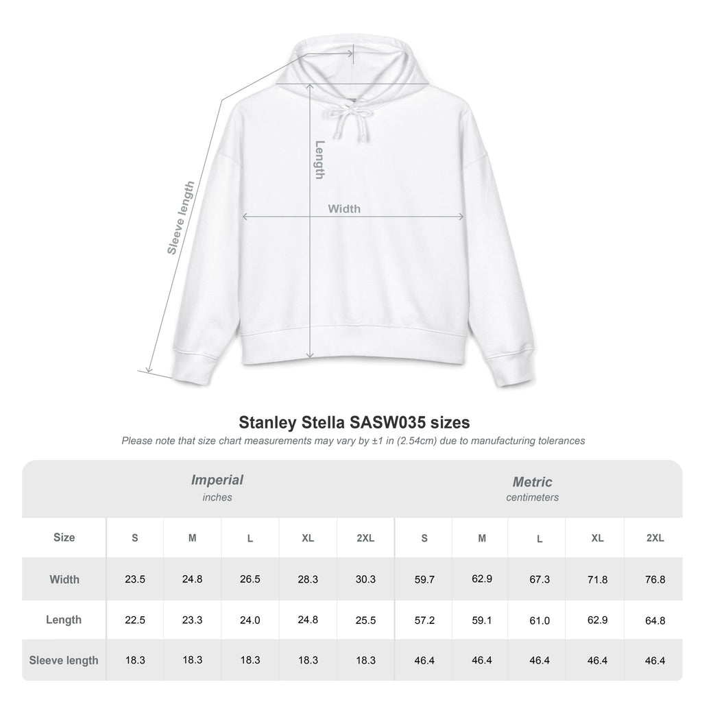 San Chill Lae Luxe Women's Organic Hoodie — Cozy Casual Pullover/Black