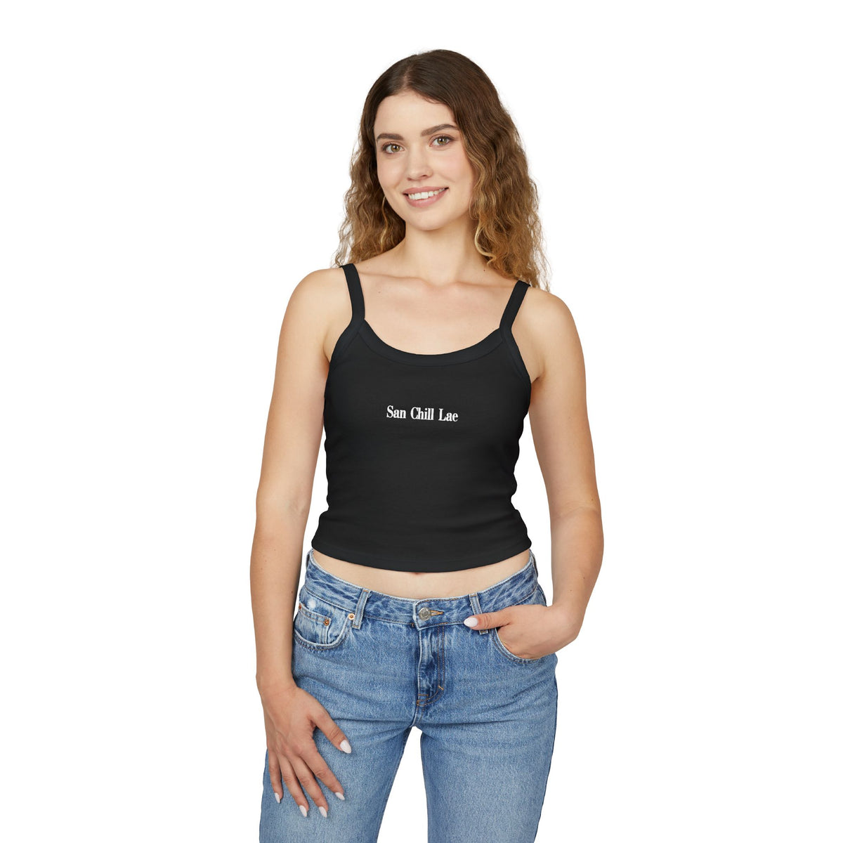 San Chill Lae Luxe Spaghetti Tank Top
