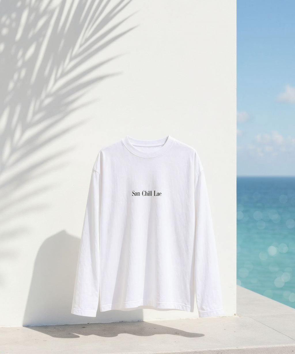 San Chill Lae Luxe Oversized Long Sleeve Tee