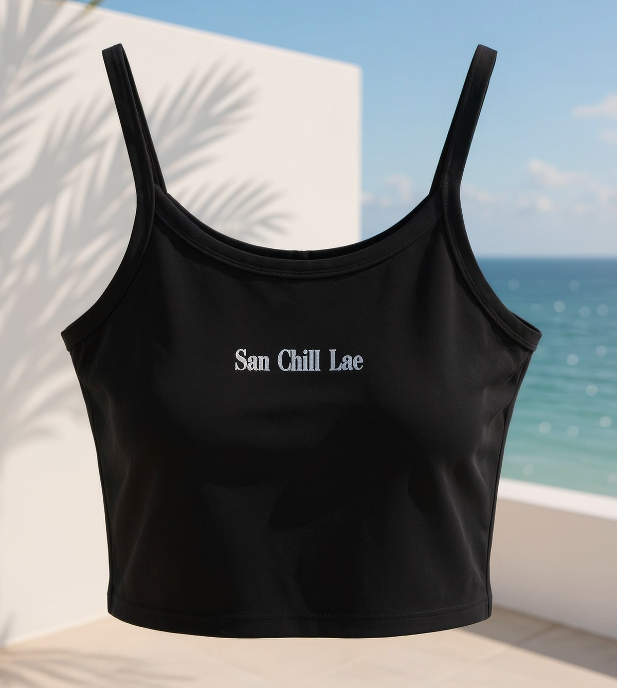 San Chill Lae Luxe Spaghetti Tank Top